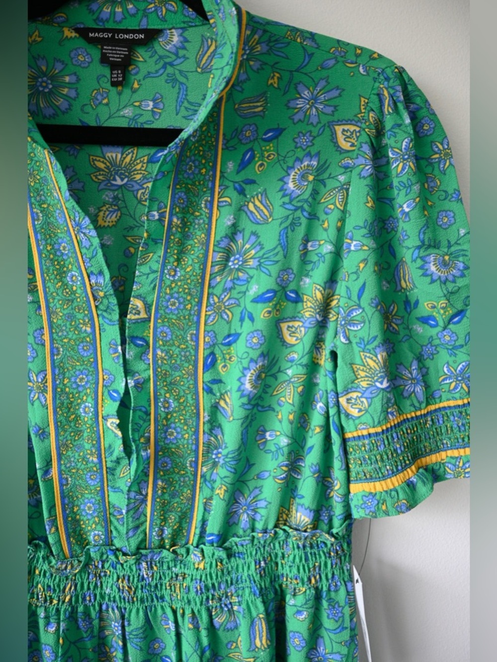 Maggy London Floral Dress, New With Tags - Picture 2 of 9